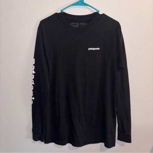 Patagonia Other - Patagonia Men's Black Long Sleeve Logo Tee